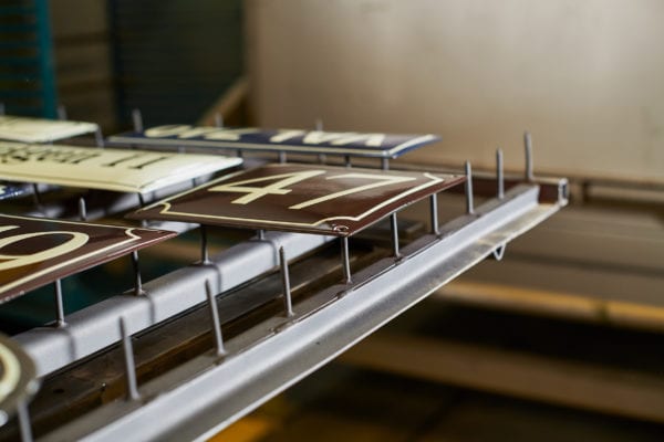 Skillinge Emalj emaljskylt