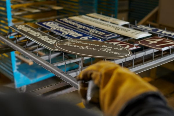 Skillinge Emalj emaljskylt